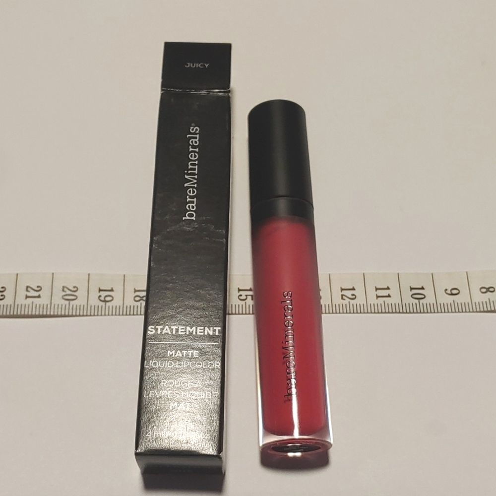 Juicy STATEMENT MATTE LIQUID LIPSTICK Juicy Bareminerals